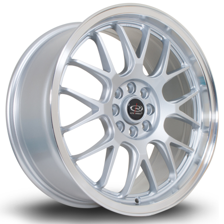 Rota MXR 18x8.5&quot; 5x120 ET35 RLSilver wheels MXRF8518K1P35RLPS0761