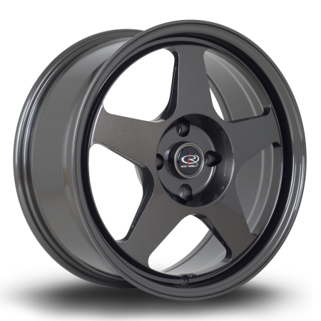 Rota Slip 18x9.5&quot; 5x120 ET40 Gunmetal wheels SLIP9518K1P40PCGM0741