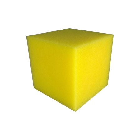 OBP FIA Compliant Yellow (Polyester) Foam (Petrol) 10x10x10cm Block OBPFOAM5