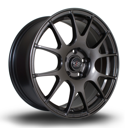 Rota Blitz 17x8&quot; 5x114.3 ET35 Gunmetal wheels BLIT8017D1P35PCGM0730