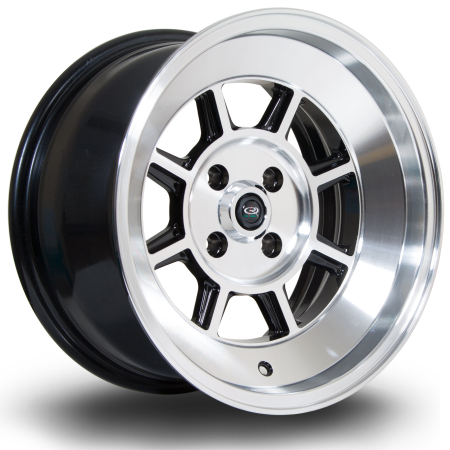 Rota BM8 15x8&quot; 4x100 ET0 PFBlack wheels SHAK8015C1P00RFYB0671