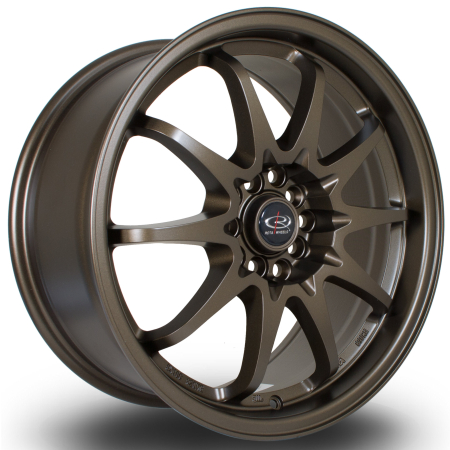 Rota Fighter 17x8&quot; 5x100/5x114.3 ET48 MBronze3 wheels FI108017DOP48PCMB30730