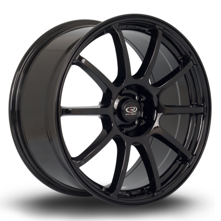 Rota Force 18x8.5&quot; 5x112 ET45 Black wheels GFOR8518E1P45PCYB0730