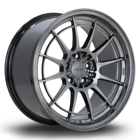 Rota GKR 18x9.5&quot; 5x112 ET40 HBlack wheels GKR19518E1P40PCHG0730