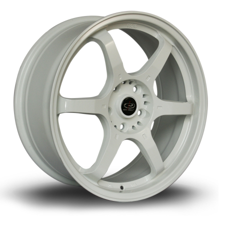 Rota GR6 18x7.5&quot; 5x114.3 ET45 White wheels GR2F7518D1P45PCWH0730