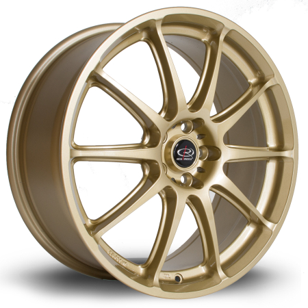 Rota Gra 18x7.5&quot; 5x100 ET48 Gold wheels GRA17518O1P48PCPG0730