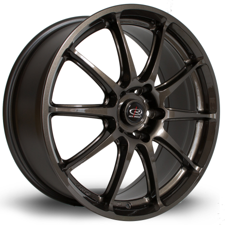 Rota Gra 18x7.5&quot; 5x100 ET48 Gunmetal wheels GRA17518O1P48PCGM0730