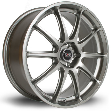 Rota Gra 18x7.5&quot; 5x100 ET48 Steelgrey wheels GRA17518O1P48PCSG0730