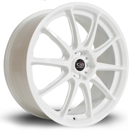 Rota Gra 18x7.5&quot; 5x100 ET48 White wheels GRA17518O1P48PCWH0730