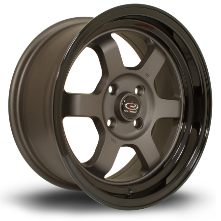 Rota Grid-V 15x7&quot; 4x100 ET20 FGMBlack wheels GRIV7015C1P20PCFGH0671