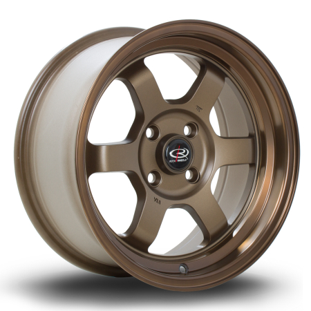 Rota Grid-V 15x7&quot; 4x100 ET20 SPBronze wheels GRIV7015C1P20PCBS0671