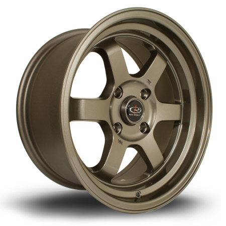 Rota Grid-V 16x8&quot; 4x100 ET20 Bronze wheels GRIV8016C1P20PCBZ0671