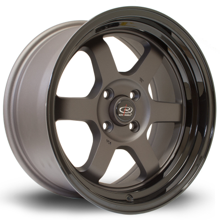 Rota Grid-V 16x8&quot; 4x100 ET20 FGMBlack wheels GRIV8016C1P20PCFGH0671