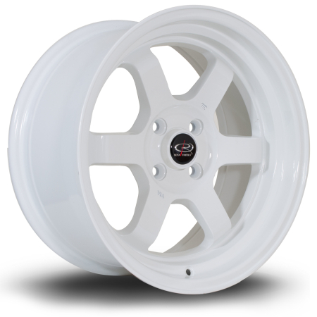 Rota Grid-V 16x8&quot; 5x100 ET20 White wheels GRIV8016O1P20PCWH0671