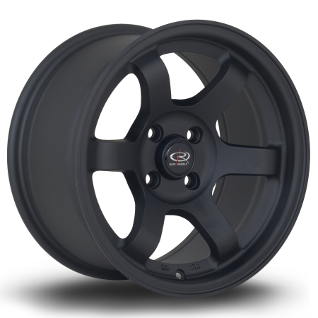 Rota Grid 15x8&quot; 4x100 ET20 FBlack2 wheels GRCO8015C1P20PCFB20671