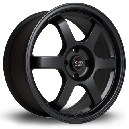 Rota Grid 17x7.5&quot; 5x100 ET45 FBlack wheels GRID7517O1P45PCFB0730