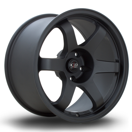 Rota Grid 17x9.5&quot; 5x114.3 ET12 FBlack2 wheels IKR19517D1P12PCFB20730