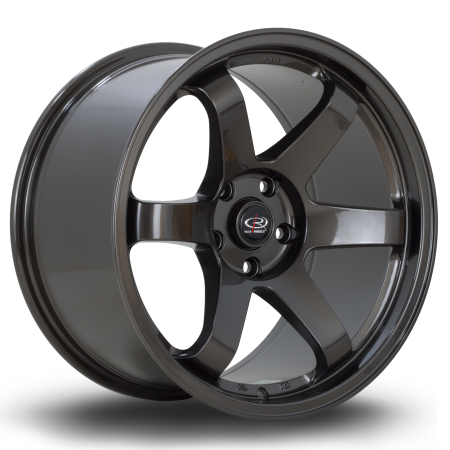 Rota Grid 18x10&quot; 5x114.3 ET35 Gunmetal wheels IKR11018D1P35PCGM0730