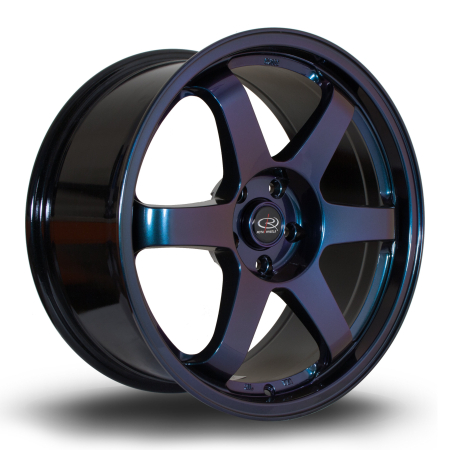 Rota Grid 18x8.5&quot; 5x114.3 ET30 NeoChrome wheels IKF18518D1P30PCCM0730