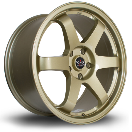 Rota Grid 18x9&quot; 5x114.3 ET44 Gold wheels GRCO9018D1P44PCPG0730