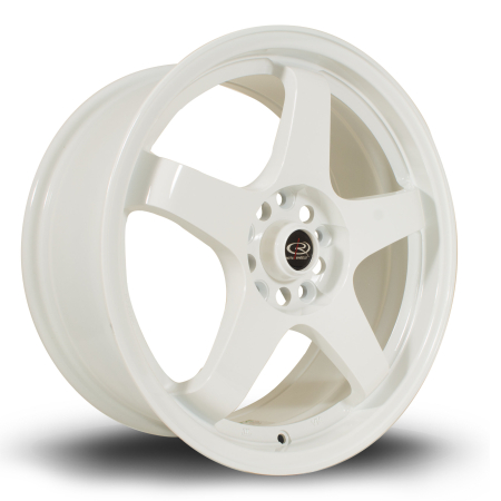 Rota GTR 17x7.5&quot; 4x108 ET45 White wheels P45F7517B1P45PCWH0730