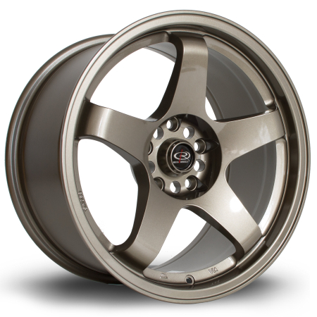 Rota GTR 17x9.5&quot; 5x114.3 ET30 Bronze wheels P45R9517D1P30PCBZ0730