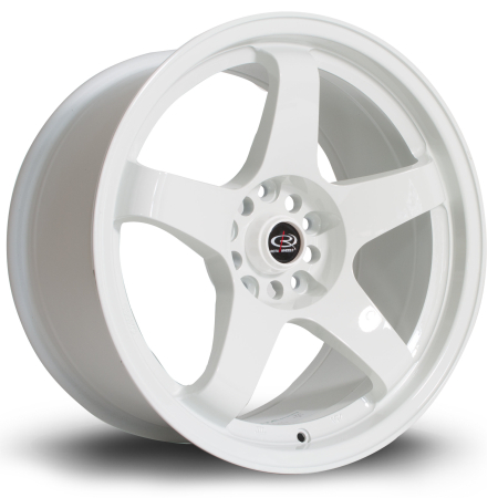 Rota GTR 17x9&quot; 5x114.3 ET25 White wheels P45R9017D1P25PCWH0730