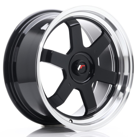 JR Wheels JR12 17x8 ET35 Blank Gloss Black JR12178XX3574GB