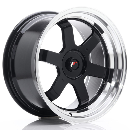 JR Wheels JR12 17x9 ET25 Blank Gloss Black JR12179XX2574GB