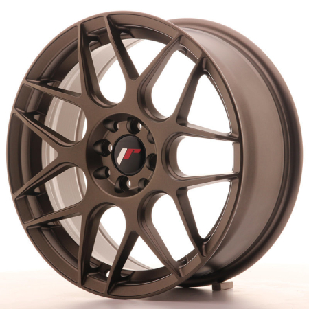 JR Wheels JR18 17x7 ET40 5x100/114 Matt Bronze JR18177054073MBZ