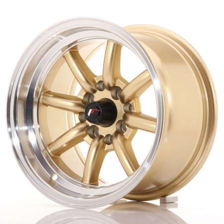 JR Wheels JR19 14x8 ET-13 4x100/114 Gold JR1914804M1373GDL