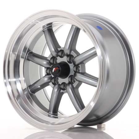 JR Wheels JR19 15x8 ET0 4x100/114 Gun Metal JR19158040073GML