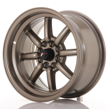 JR Wheels JR19 15x8 ET0 4x100/114 Matt Bronze JR19158040073MBZ