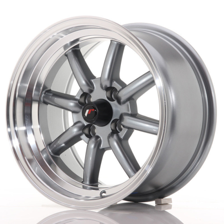 JR Wheels JR19 15x8 ET0 4x100 Gun Metal JR1915804H0073GML