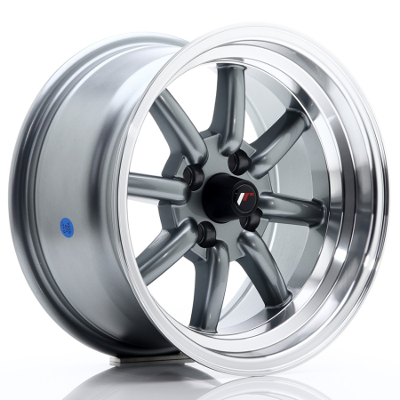 JR Wheels JR19 15x8 ET20 4x100 Gun Metal JR1915804H2073GML