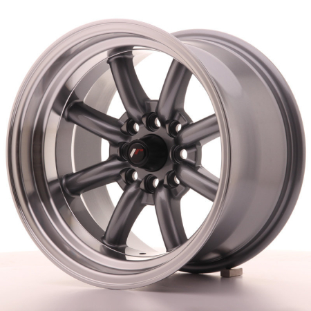 JR Wheels JR19 15x9 ET-13 4x100/114 Gun Metal JR1915904M1373GML