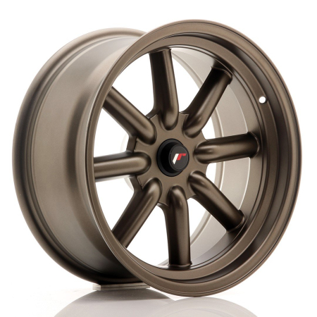 JR Wheels JR19 17x8 ET-20-0 BLANK Matt Bronze JR191780XXM2074BZ