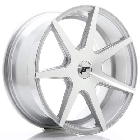 JR Wheels JR20 18x8,5 ET25-40 Blank Silver Machined JR201885XX2574SM