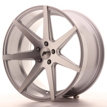 JR Wheels JR20 20x10 ET40 5x112 Silver Machined JR2020105L4066SM