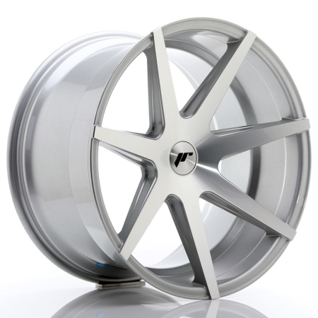 JR Wheels JR20 20x11 ET20-30 5H Blank Silver Machined JR2020115X2074SM