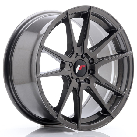 JR Wheels JR21 17x8 ET35 4x100/114 Hyper Gray JR21178043574HG