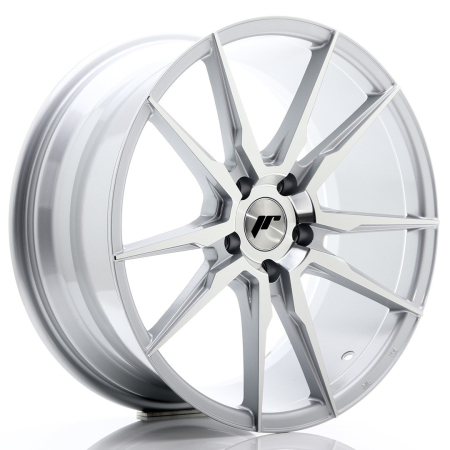 JR Wheels JR21 19x8,5 ET40 5x114,3 Silver Machined Face JR2119855H4067SM