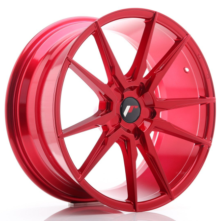 JR Wheels JR21 19x8,5 ET20-43 5H BLANK Platinum Red JR2119855X2074RP2