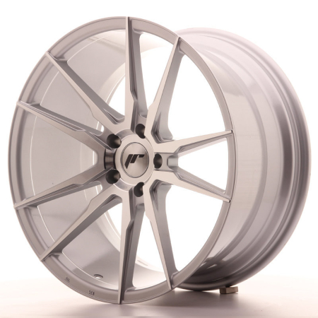 JR Wheels JR21 20x10 ET30 5x112 Silver Machined Face JR2120105L3066SM