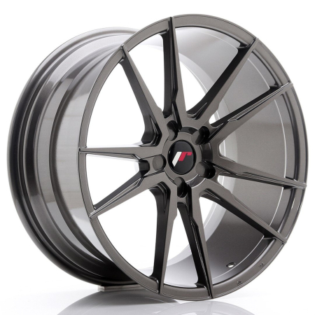 JR Wheels JR21 20x10 ET20-40 5H Blank Hyper Gray JR2120105X2074HG