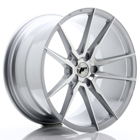 JR Wheels JR21 20x11 ET30-50 5H BLANK Silver Machined Face JR2120115X3074SM