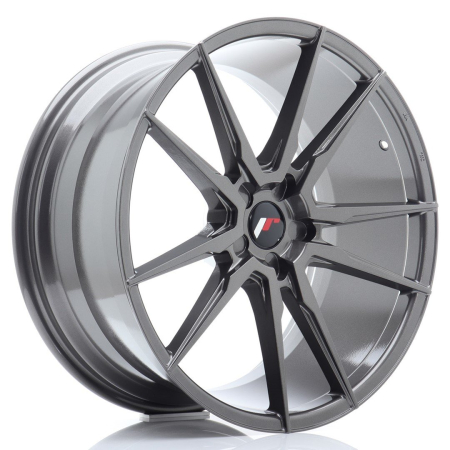 JR Wheels JR21 21x10 ET15-48 5H Blank Hyper Gray JR2121105X1574HG