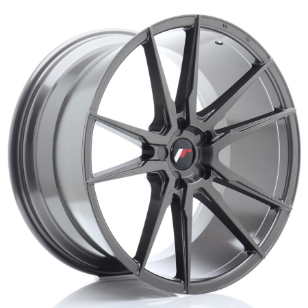 JR Wheels JR21 21x11 ET15-55 5H Blank Hyper Gray JR2121115X1574HG