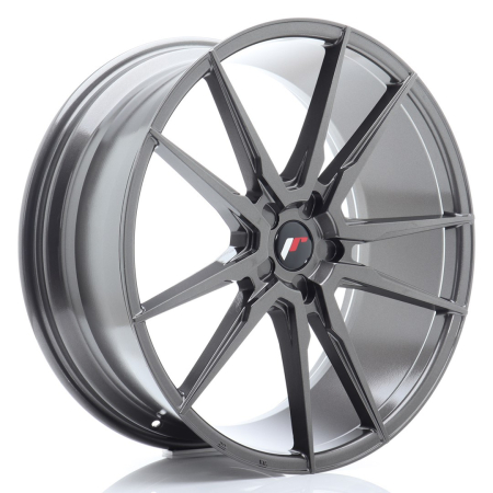 JR Wheels JR21 22x9 ET30-45 5H BLANK Hyper Gray JR2122905X3074HG