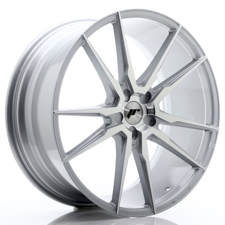 JR Wheels JR21 22x9 ET30-45 5H BLANK Silver Machined Face JR2122905X3074SM